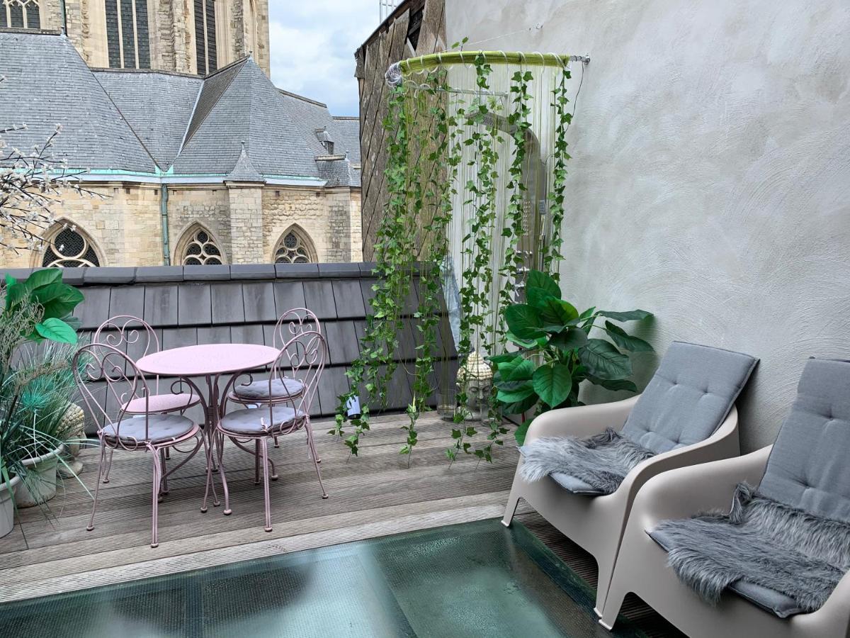 Wellness Loft With Sauna, Jacuzzi, Roof Terrace & Amazing View Apartment Anvers Exterior foto