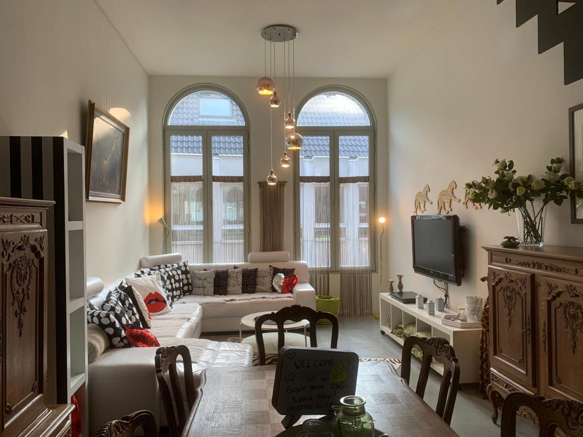 Wellness Loft With Sauna, Jacuzzi, Roof Terrace & Amazing View Apartment Anvers Exterior foto
