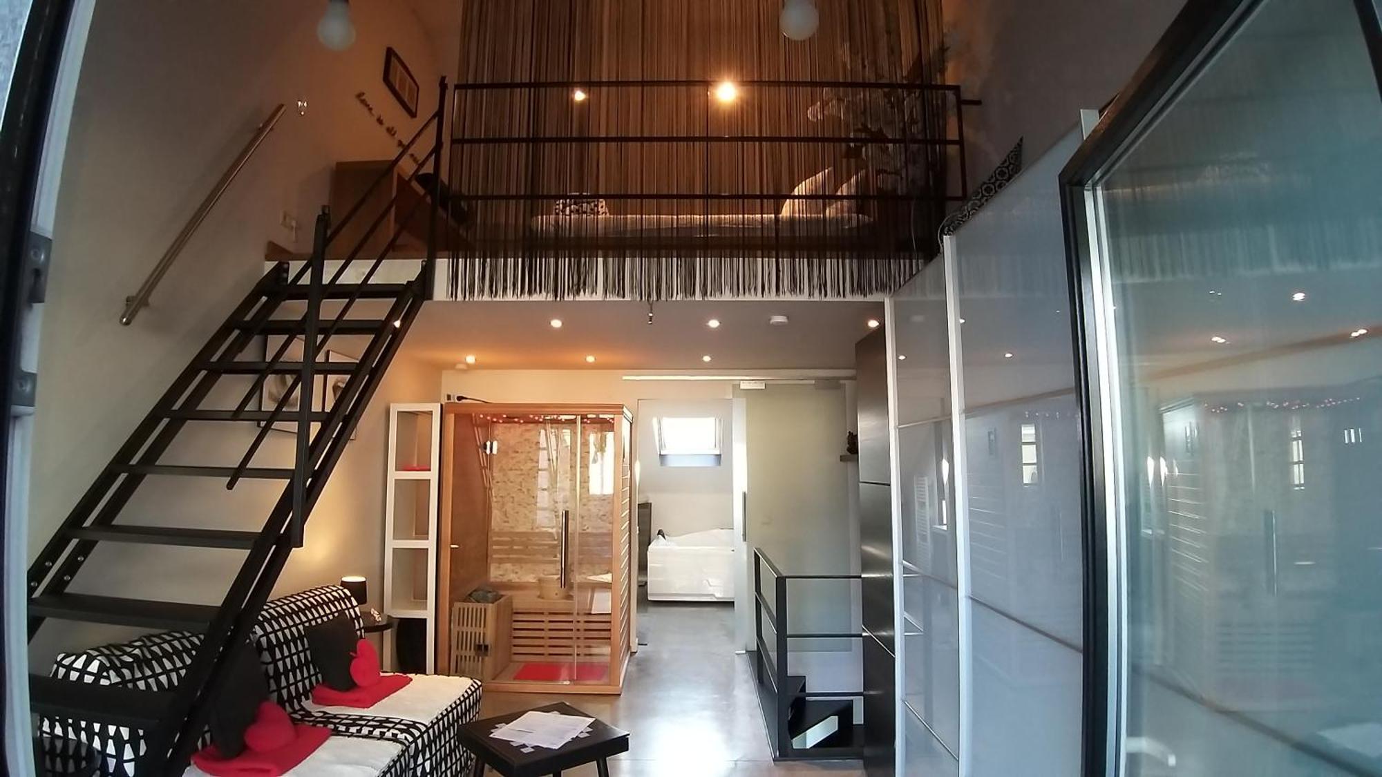 Wellness Loft With Sauna, Jacuzzi, Roof Terrace & Amazing View Apartment Anvers Exterior foto