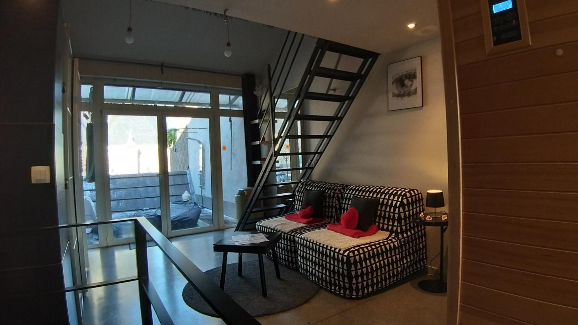 Wellness Loft With Sauna, Jacuzzi, Roof Terrace & Amazing View Apartment Anvers Cameră foto