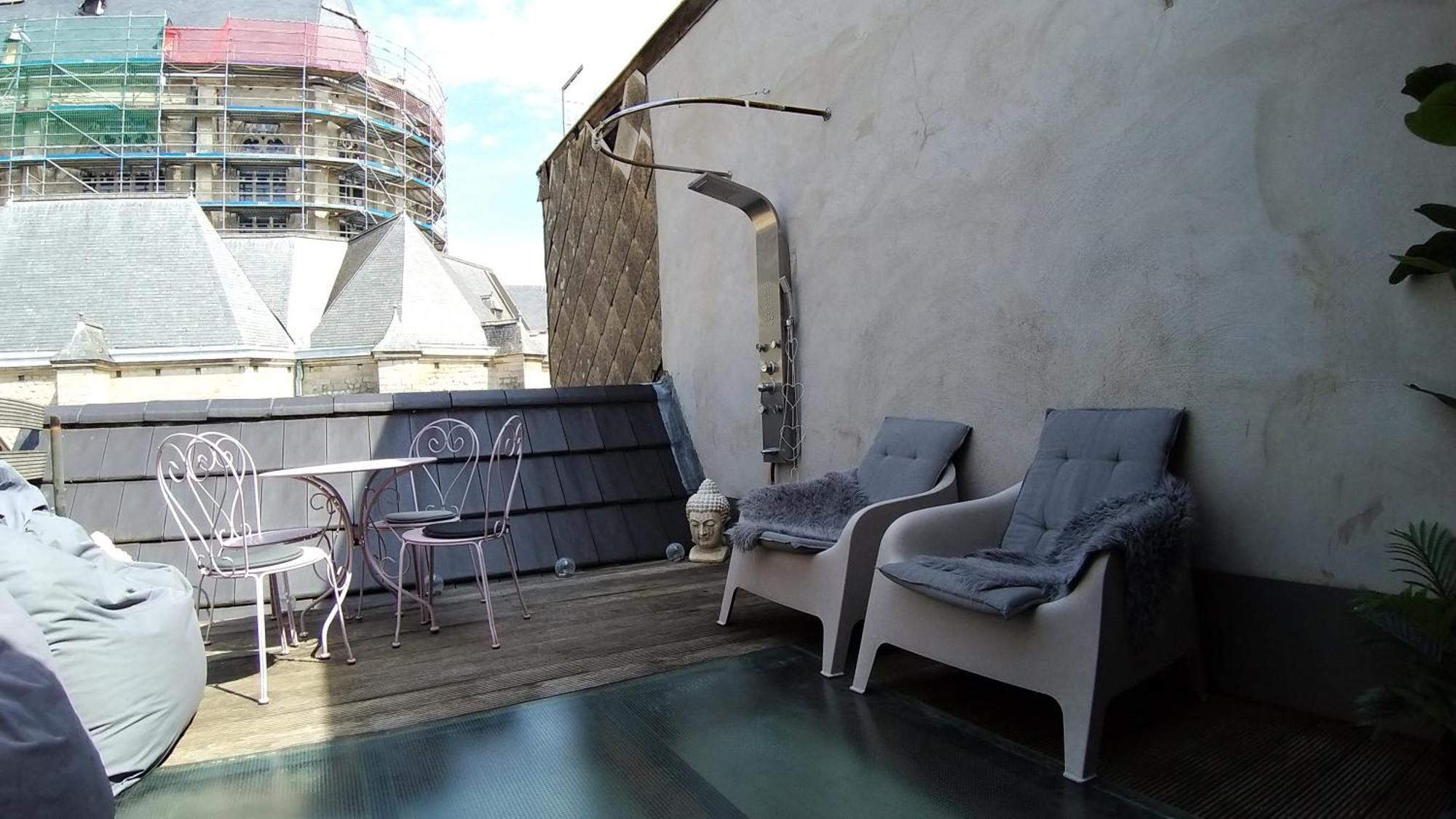 Wellness Loft With Sauna, Jacuzzi, Roof Terrace & Amazing View Apartment Anvers Exterior foto