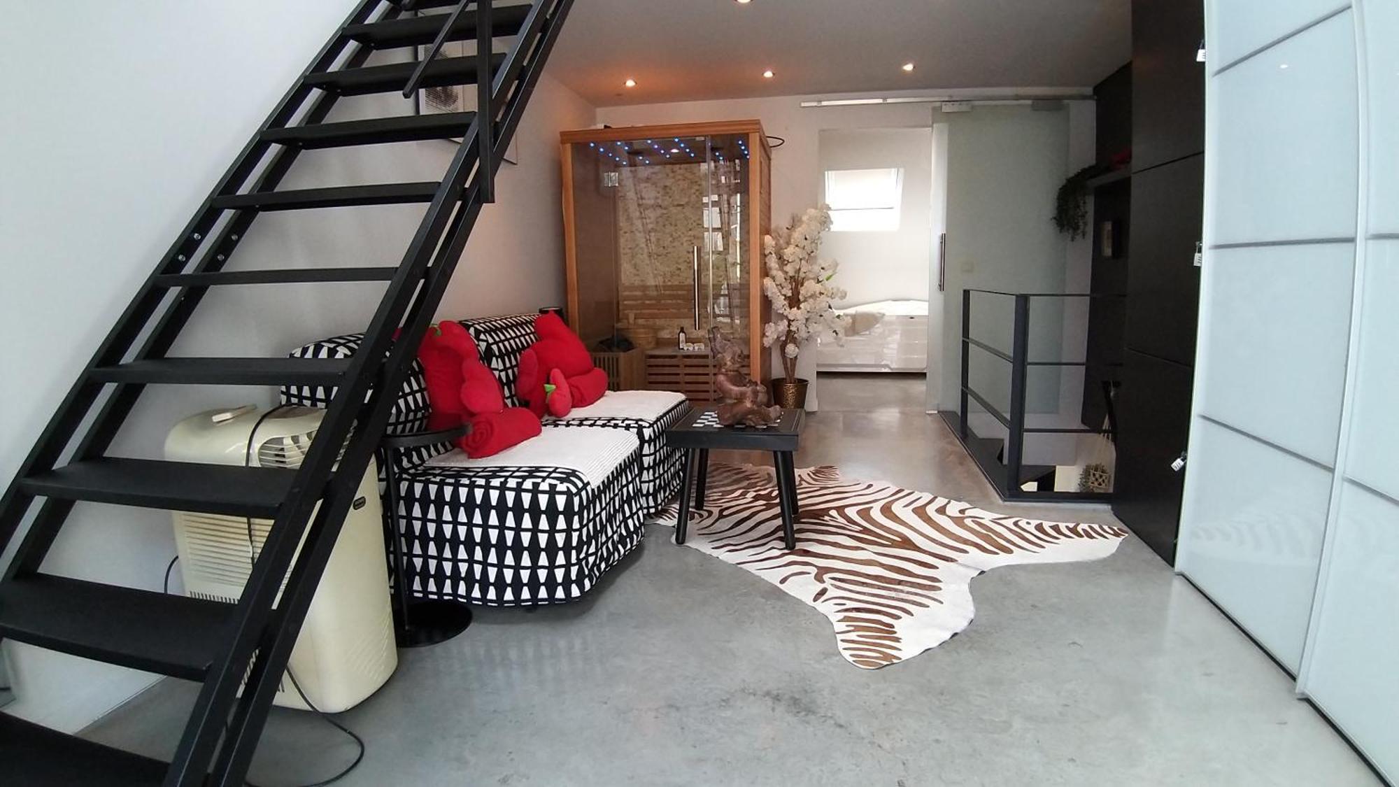 Wellness Loft With Sauna, Jacuzzi, Roof Terrace & Amazing View Apartment Anvers Exterior foto
