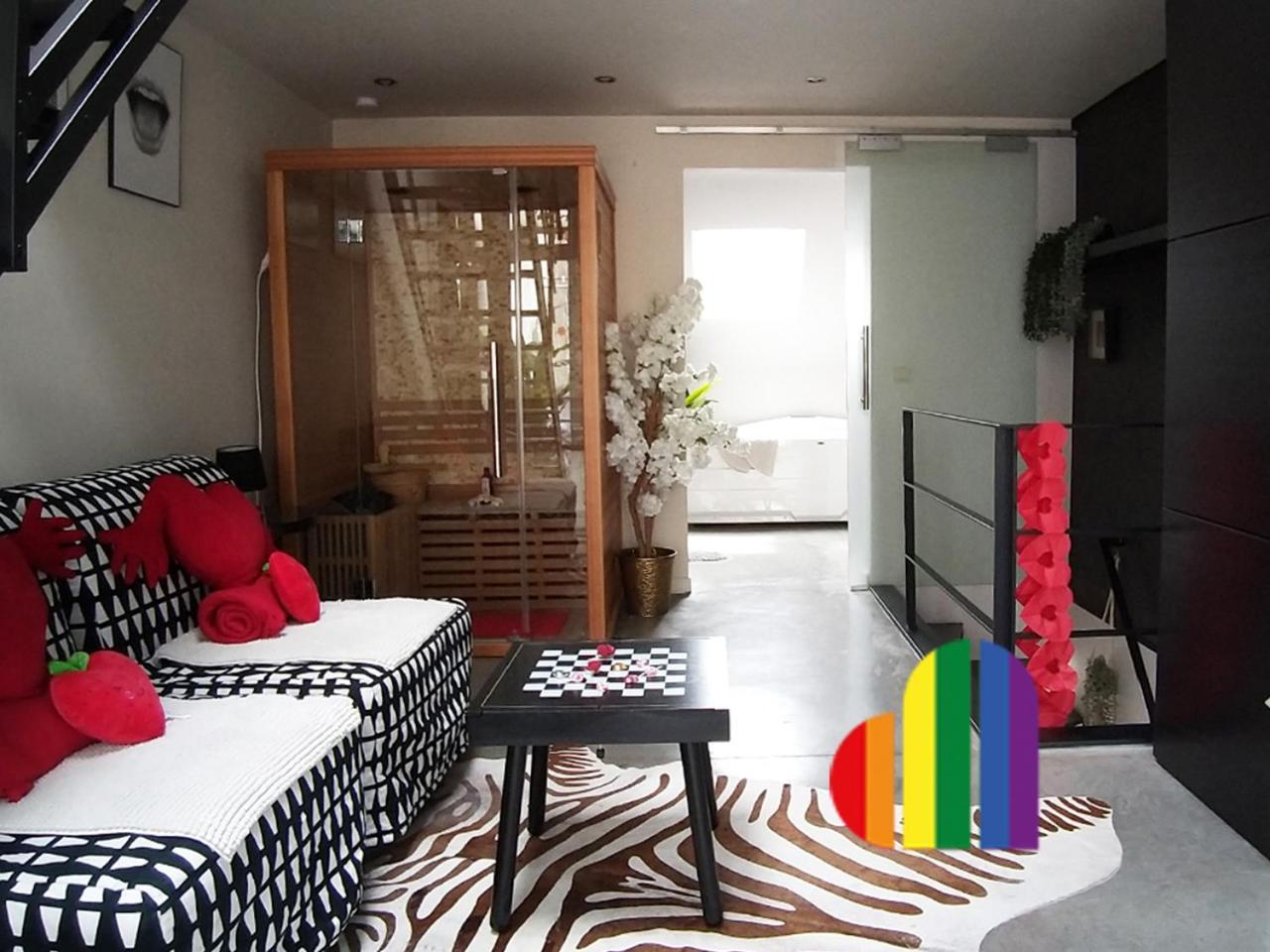 Wellness Loft With Sauna, Jacuzzi, Roof Terrace & Amazing View Apartment Anvers Exterior foto