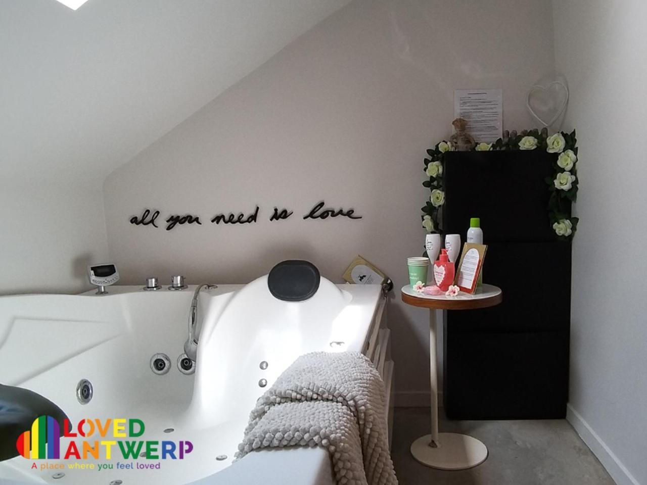 Wellness Loft With Sauna, Jacuzzi, Roof Terrace & Amazing View Apartment Anvers Exterior foto