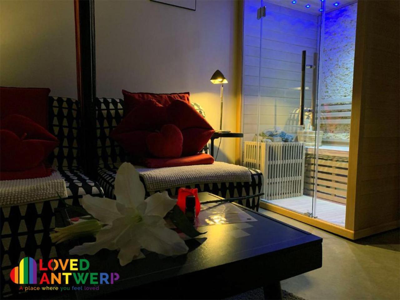Wellness Loft With Sauna, Jacuzzi, Roof Terrace & Amazing View Apartment Anvers Exterior foto