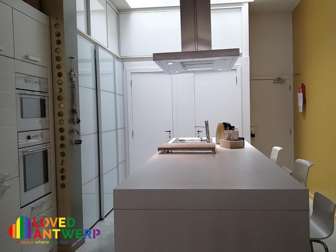 Wellness Loft With Sauna, Jacuzzi, Roof Terrace & Amazing View Apartment Anvers Exterior foto
