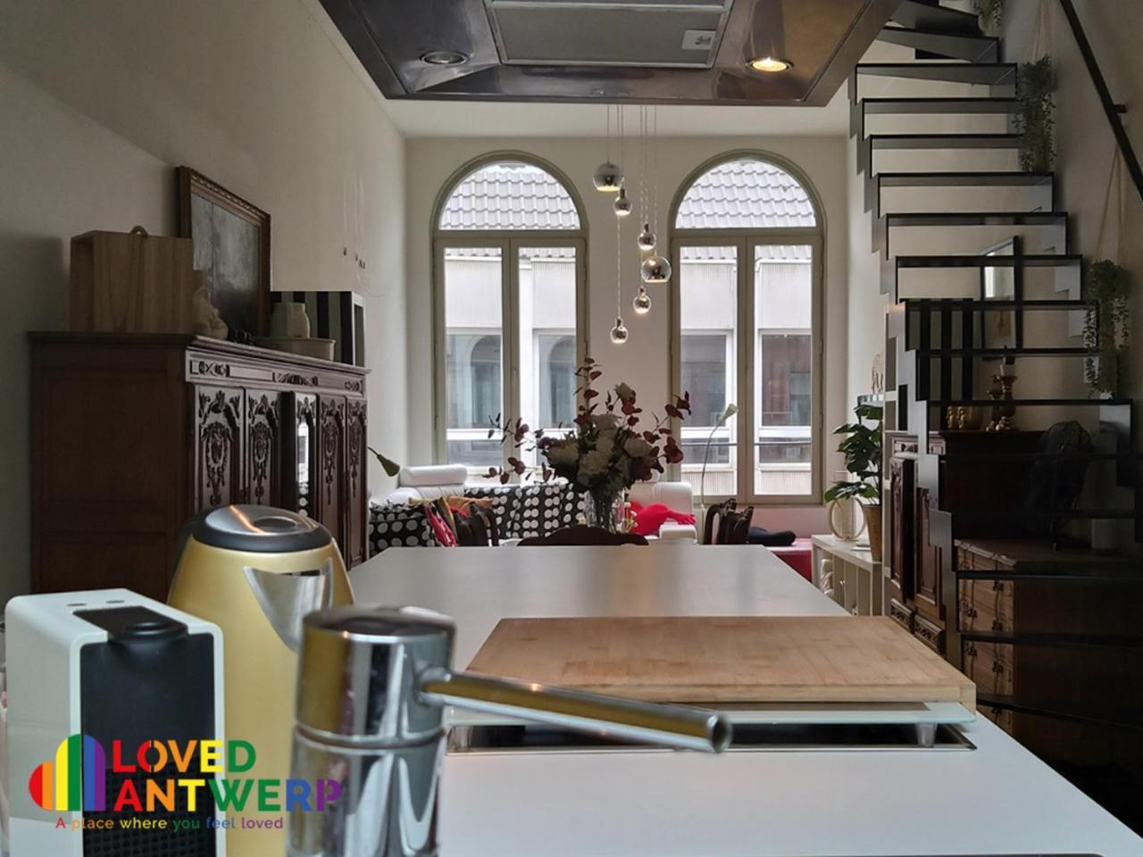 Wellness Loft With Sauna, Jacuzzi, Roof Terrace & Amazing View Apartment Anvers Exterior foto