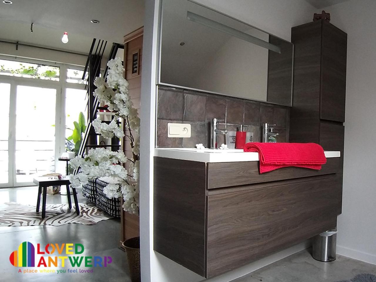 Wellness Loft With Sauna, Jacuzzi, Roof Terrace & Amazing View Apartment Anvers Exterior foto